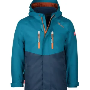 Sonderaktion Trollkids Kids Bryggen 3in1 Jacket - deep lagoon/night sky