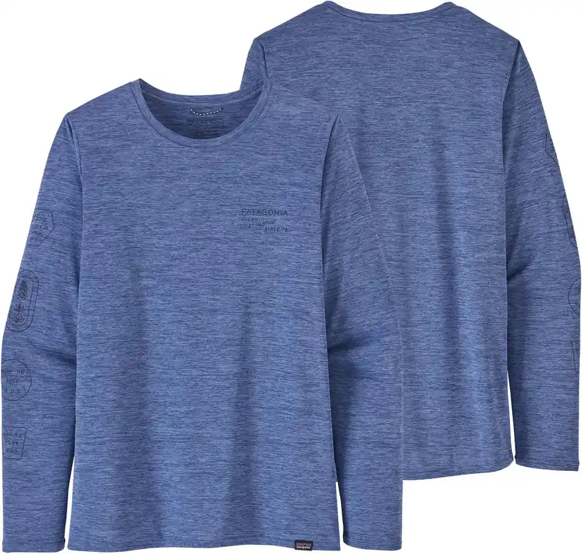 Patagonia Womens LS Capilene Cool Daily Graphic Shirt Top-Preis