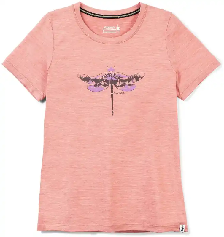 Smartwool Women‘s Merino Sport Dragonfly Summit Short Sleeve Graphic Tee Preis Gesenkt
