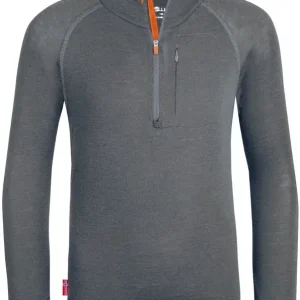 Direkt Vom Hersteller Trollkids Kids Lofoten Half Zip - anthracite/orange