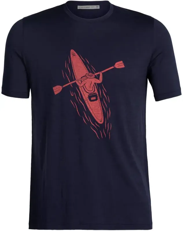 Icebreaker Tech Lite II SS Tee Paddle Lines Must-Have
