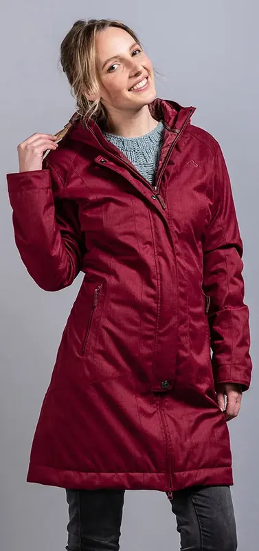 Tatonka Floy W‘s Coat - cherryred Neue Ware