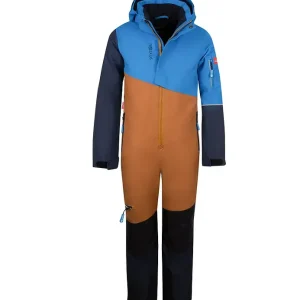 Versand Am Gleichen Tag Trollkids Kids Hallingdal Snowsuit - bronze/blue
