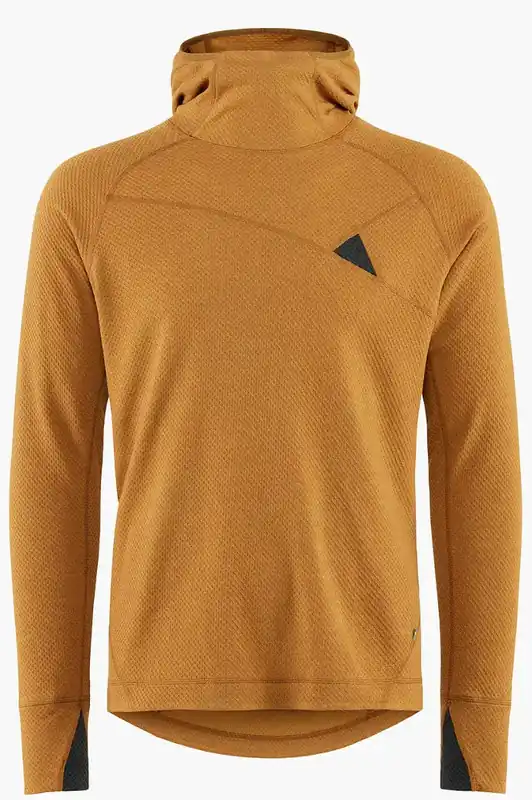 Schneller Versand Klättermusen Huge Hoodie Men - mustard