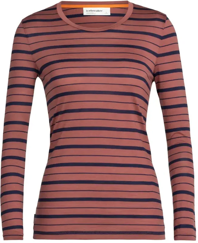 Preisknaller Icebreaker Wave LS Tee Stripe Women