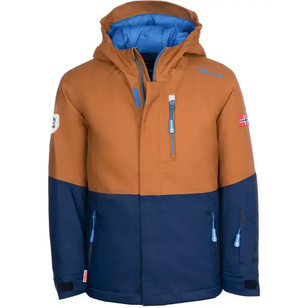 Online Kaufen Trollkids Kids Hallingdal Jacket - bronze/navy