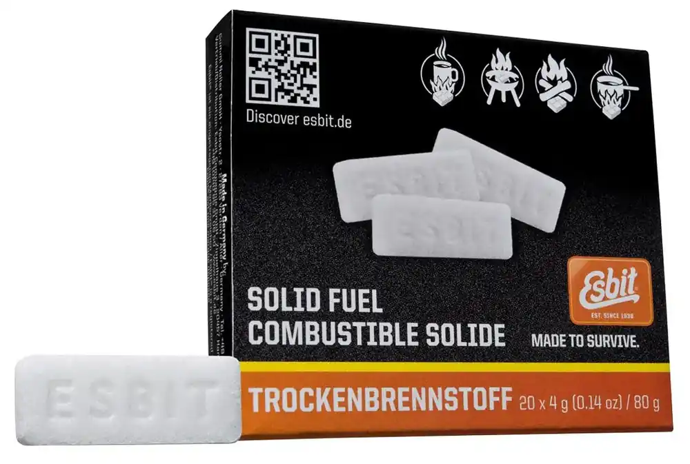 Esbit Trockenbrennstoff 20 x 4g Sofort Bestellen