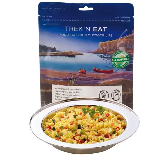 Letzte Chance Trek N Eat Mediteraner Fischtopf mit Reis