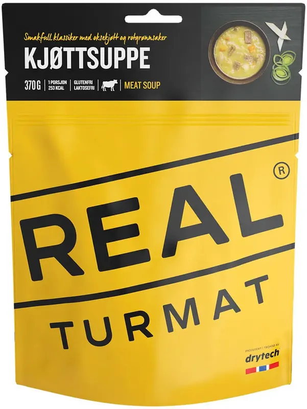 Real Turmat Fleischsuppe Markenprodukt