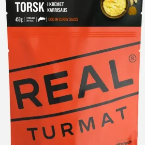 Begrenztes Angebot Real Turmat Kabeljau in cremiger Currysause