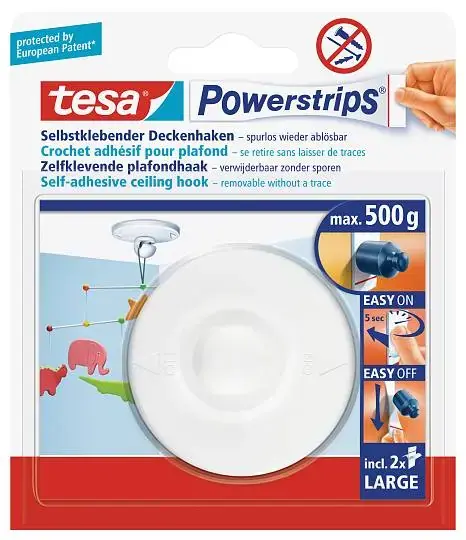 Tesa Powerstrips Deckenhaken Expressversand