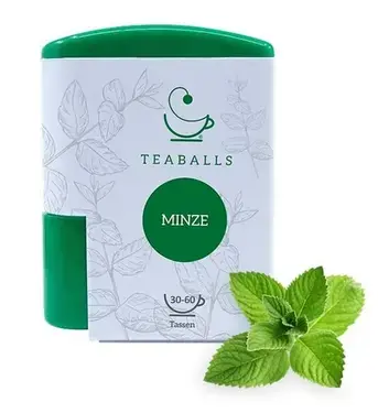 Neu Im Sortiment Teaballs Tee Extrakt - Pfefferminz 120 Tabs