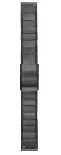 Garmin Quickfit Armband - 22 mm Titan Carbongrau DLC Direkt Vom Hersteller