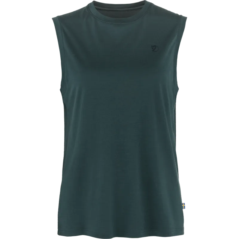 Preis Gesenkt Fjällräven Abisko Wool Tank Top W Dark Navy