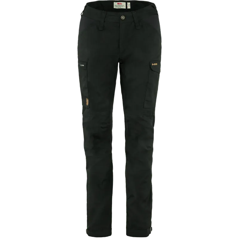 Letzte Chance Fjällräven Kaipak Trousers Curved W Black