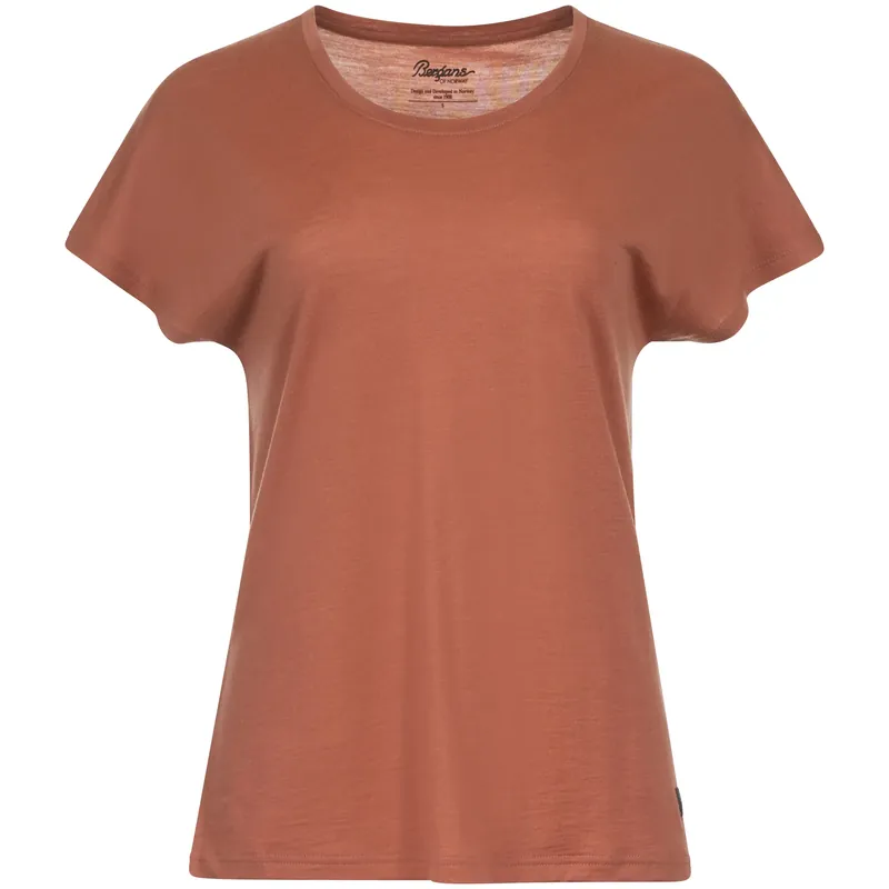 Bergans Urban Wool W Tee Terracotta Garantierte Lieferung