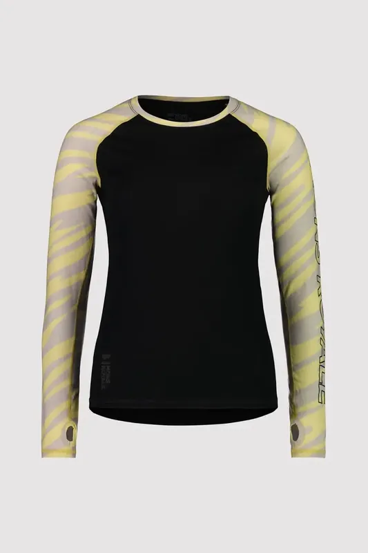 Preiswert Mons Royale Bella Merino Air Con LS W Lime Camo/Blk