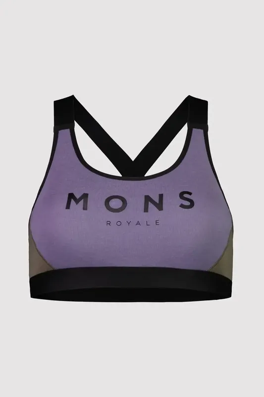 Mons Royale Stella X Bra W Walnut/Thistle Jetzt Bestellen