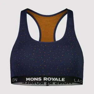 Mons Royale Sierra Sports Bra W Midnight Terrazo Meistverkauft
