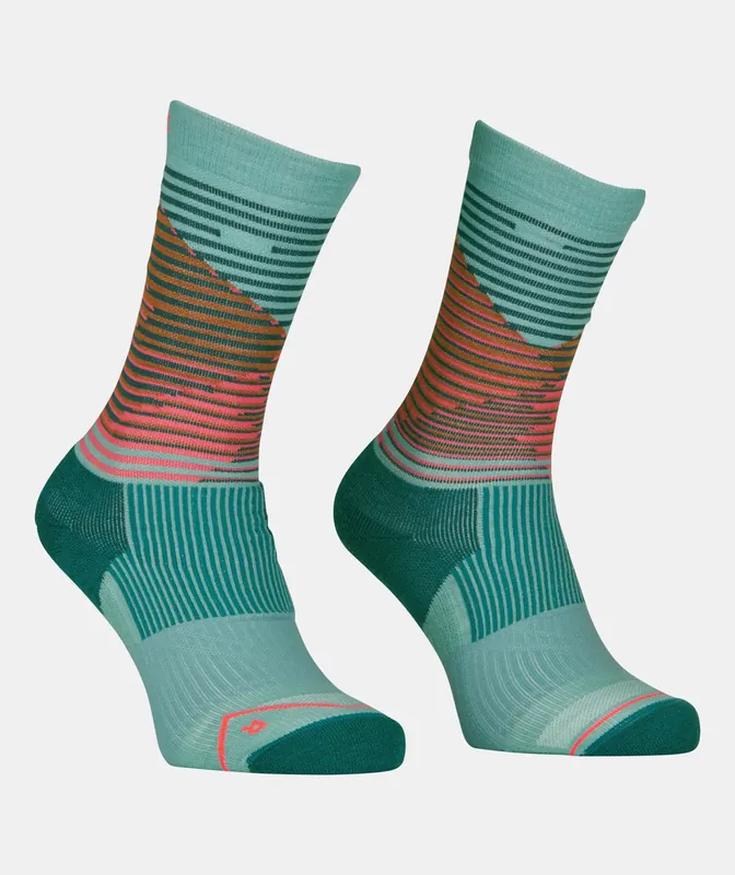 Ortovox All Mountain Mid Socks W Ice Waterfall Neu