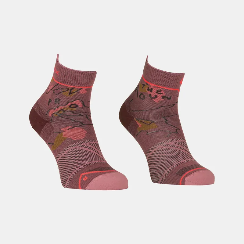 Beliebt Ortovox Alpine Light Quarter Socks W Mountain Rose