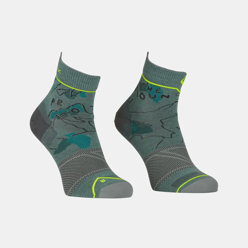 Ortovox Alpine Light Quarter Socks M Arctic Grey Sonderangebot