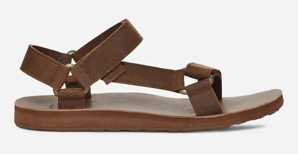 Neue Kollektion Teva Original Universal Full Grain Dark Earth