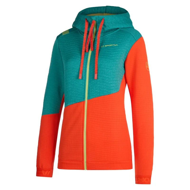 Neue Ware La Sportiva Method Hoody W Cherry Tomato/Lagoon