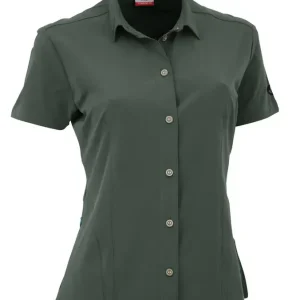 Maul Vilsalpsee S/S Shirt W Dark Green Highlight