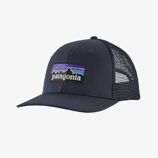 Patagonia P-6 Logo Trucker Hat Navy Blue Günstig