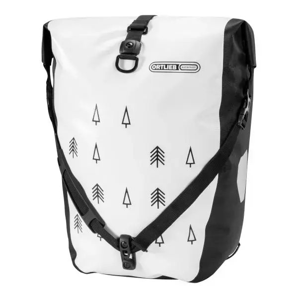 Nur Heute Ortlieb Back-Roller Design Trees QL2.1 White