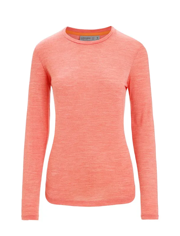 Icebreaker Women Sphere Ii Ls Tee Vibrant Earth Hthr Expressversand