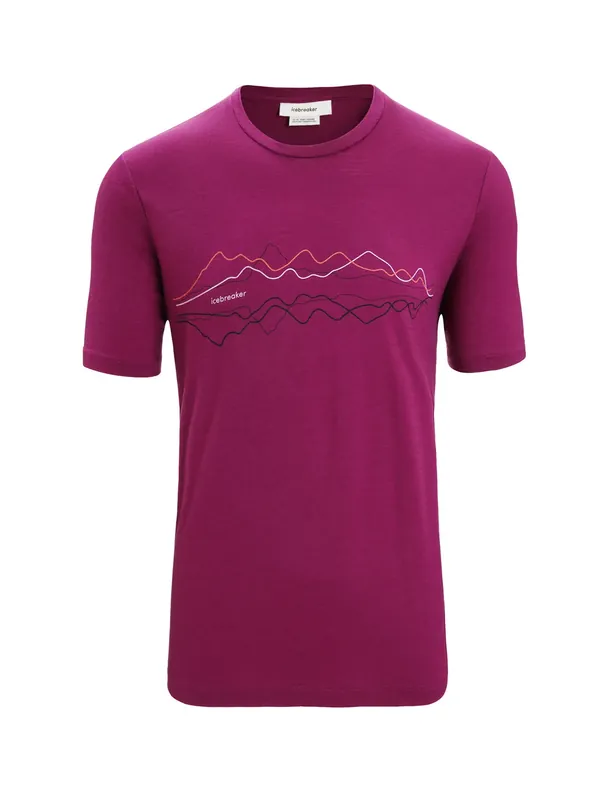 Highlight Icebreaker Men Tech Lite Ii Ss Tee Icebreaker Go Berry