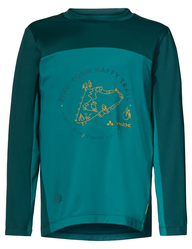 Vaude Kids Solaro LS T-Shirt II Wave Beliebt