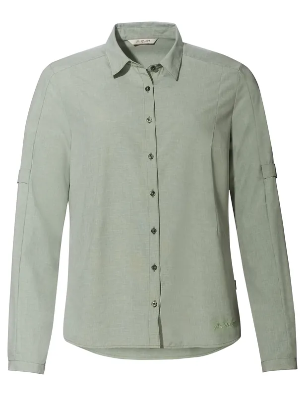 Geprüft Vaude WO Rosemoor LS Shirt III Willow Green