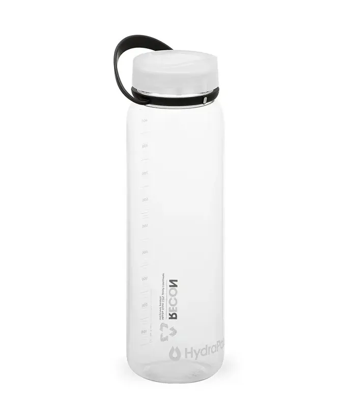 HydraPak Recon Bottle 1L Clear/Black/White Solange Der Vorrat Reicht