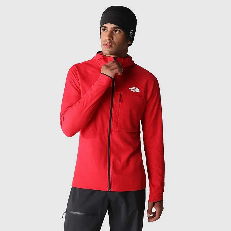 The North Face Mens Summit Futurefleece FZ Hoodie TNF Red Preisknaller