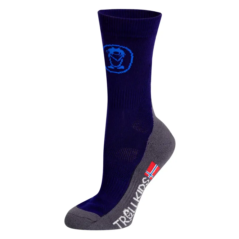 Trollkids Kids Trekking Mid Cut Socks II Navy Neu Im Sortiment