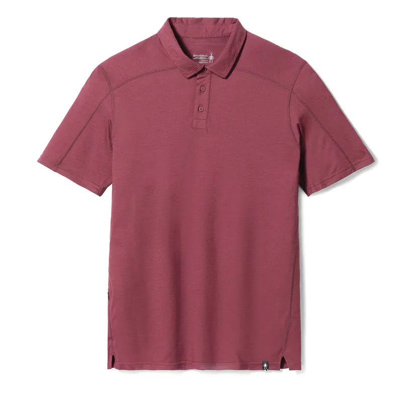 Smartwool SS Polo Black Cherry Knallerangebot