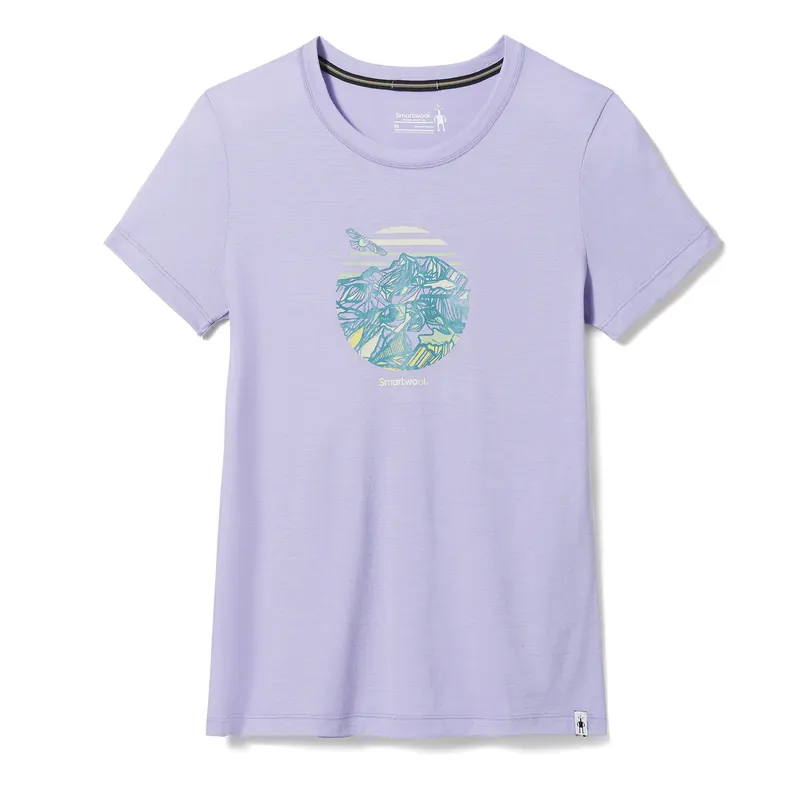 Geprüft Smartwool Peak Freedom GrapSS Tee Slim W Violet
