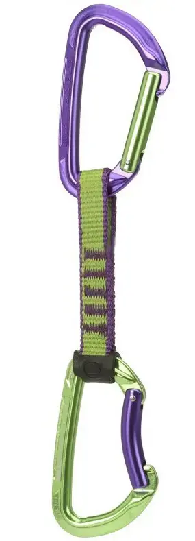 Sichere Zahlung Wild Country Session Quickdraw - 12 cm Purple Green
