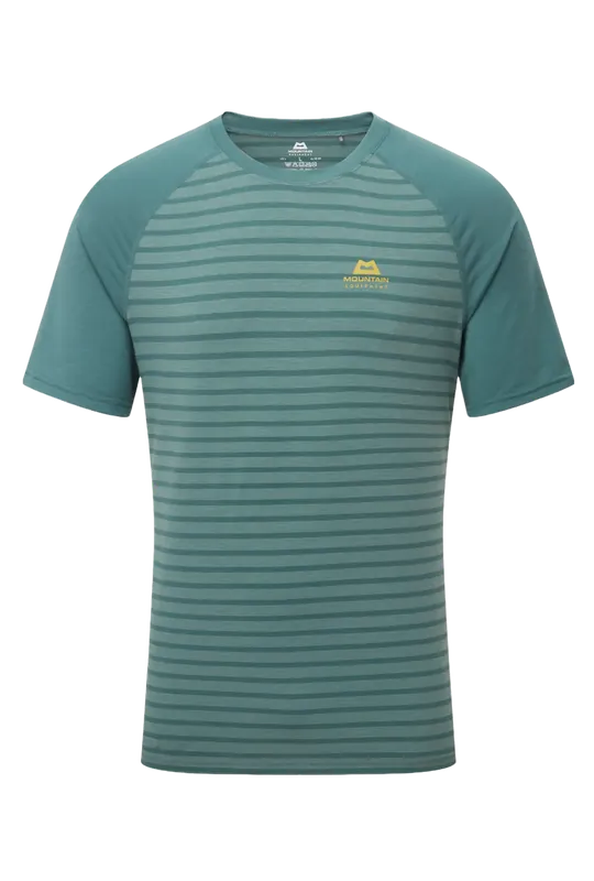 Mountain Equipment Redline SS MEN Tee Fern Stripe/Fern Versand Am Gleichen Tag