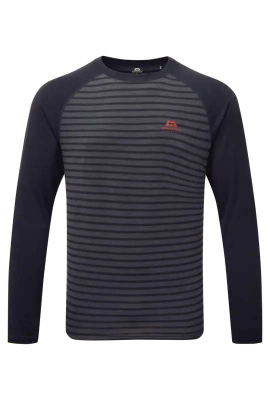 Mountain Equipment Redline LS MEN Tee Cosmos Stripe/Cosmos Neuheit