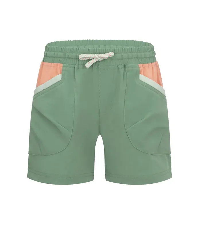 Trollkids Girls Senja Shorts Leaf Green/Sage Angebot