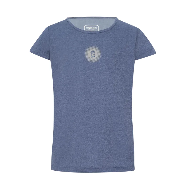 Trollkids Girls Preikestolen T Lotus Blue Top-Seller