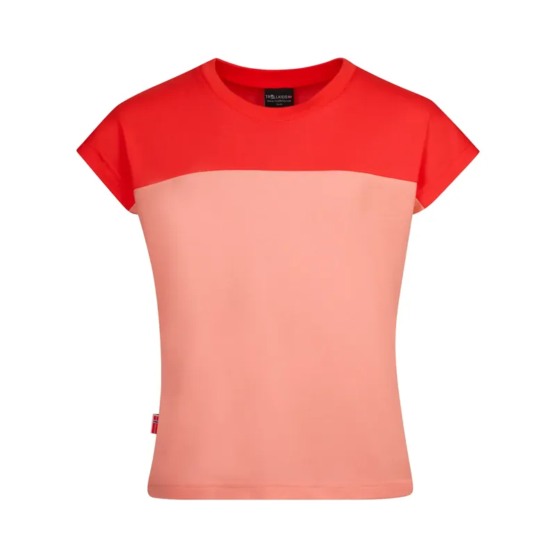 Sofort Bestellen Trollkids Girls Bergen T Dahlia/Sweet Cherry