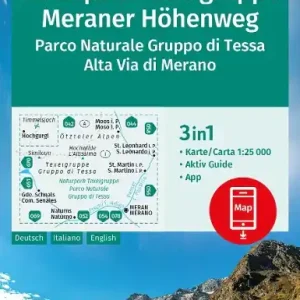 Angebot Kompass-Verlag Wanderkarte 043 Naturpark Texelgruppe Meraner Höhenweg