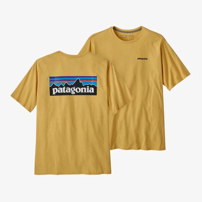 Jetzt Bestellen Patagonia M‘S P-6 Logo Responsibili-Tee Surfboard Yellow