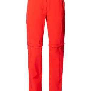 Ausverkauf Vaude Women‘s Farley Stretch ZO T-Zip Pants II Flame