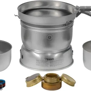 Trangia 25-21 Sturmkocher-Set mit Duossaltöpfen - Groß UL Spiritus Versand Am Gleichen Tag